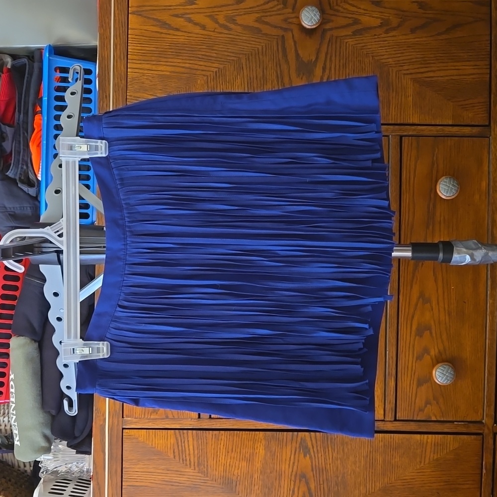 NWOT Zara Basic mini fringe skirt. Women's M
